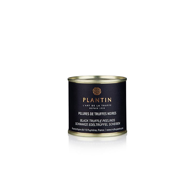 Ædel vintertrøffel (Tuber Melanosporum), Pelures, trøffelskaller og -skiver, Plantin, 60 g