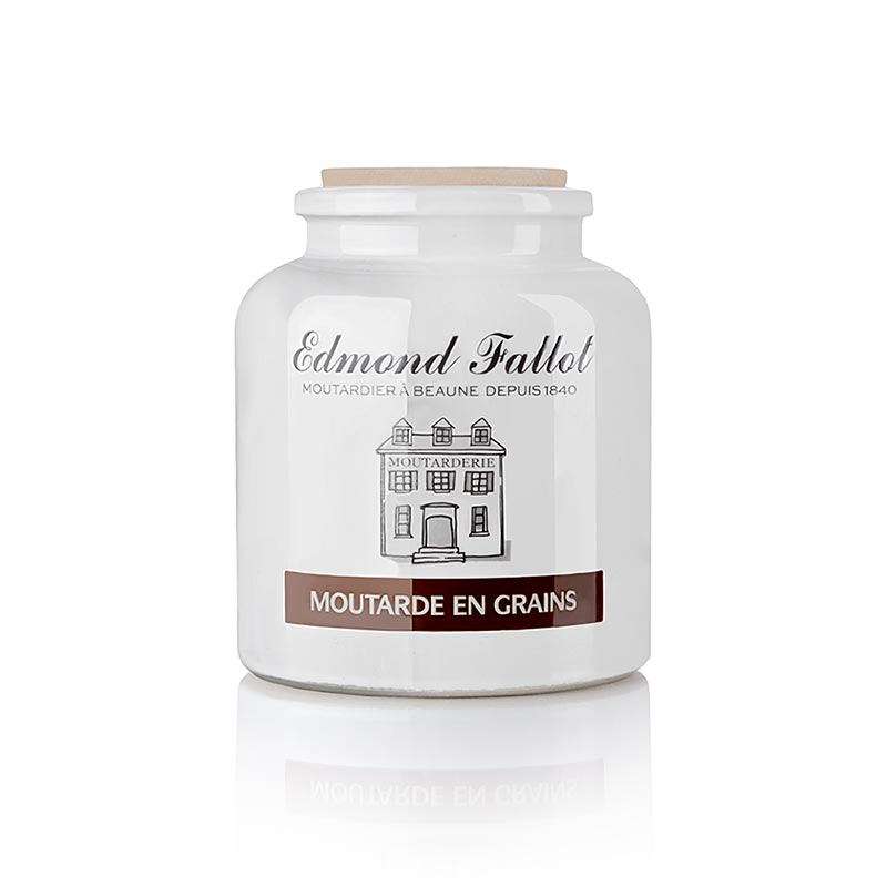 Fallot - Dijon-sennep, grov, 470 ml