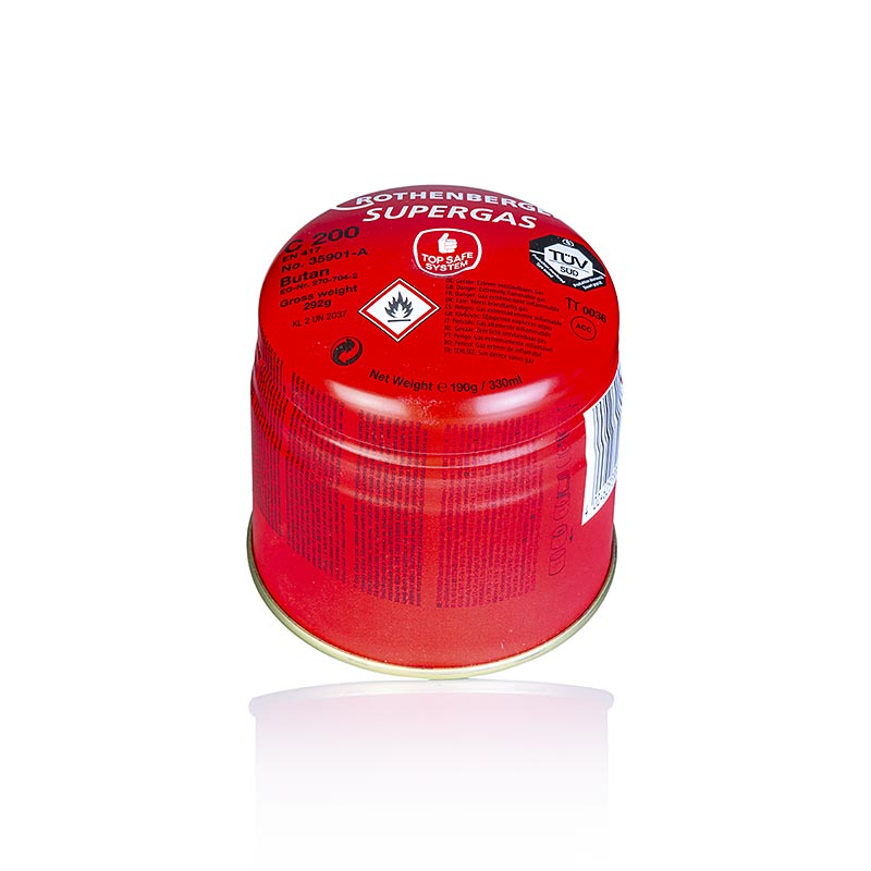 Gaspatron, til gasbrænder, 190 g