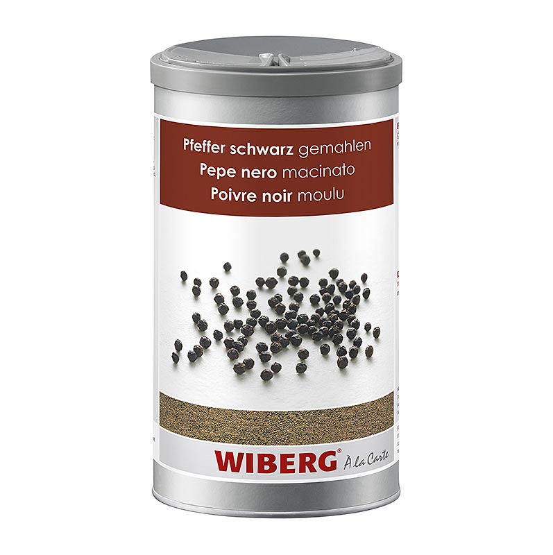Wiberg sort peber, stødt, 555 g