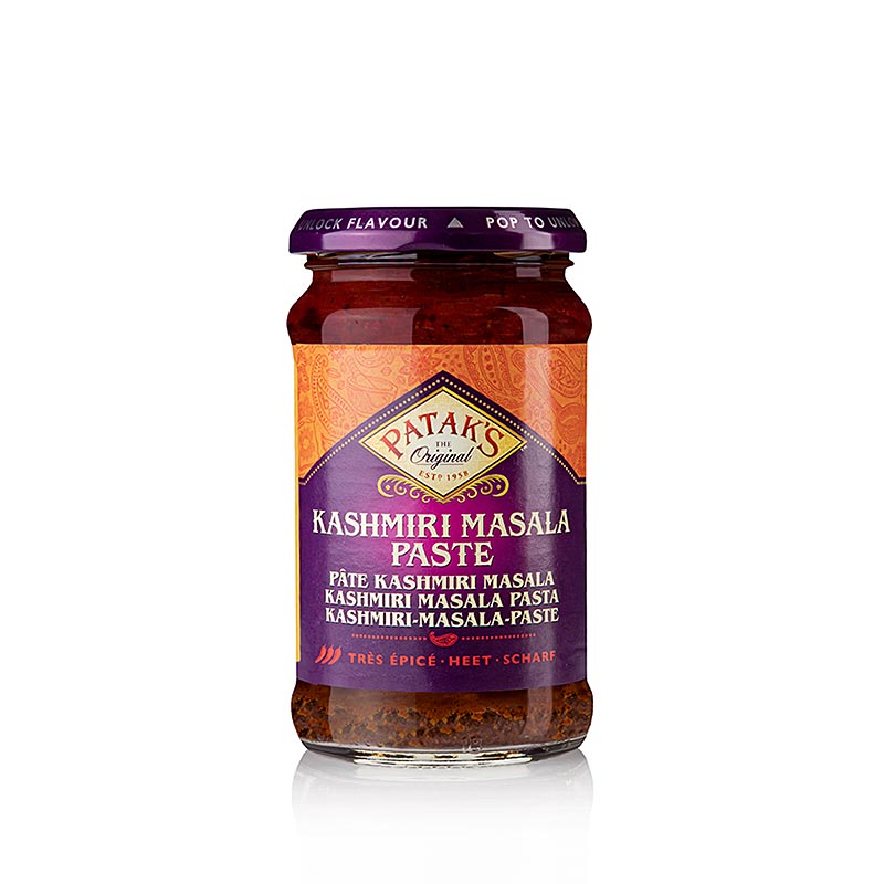 Karrypasta "Kashmiri Masala", stærk, Patak's, 295 g