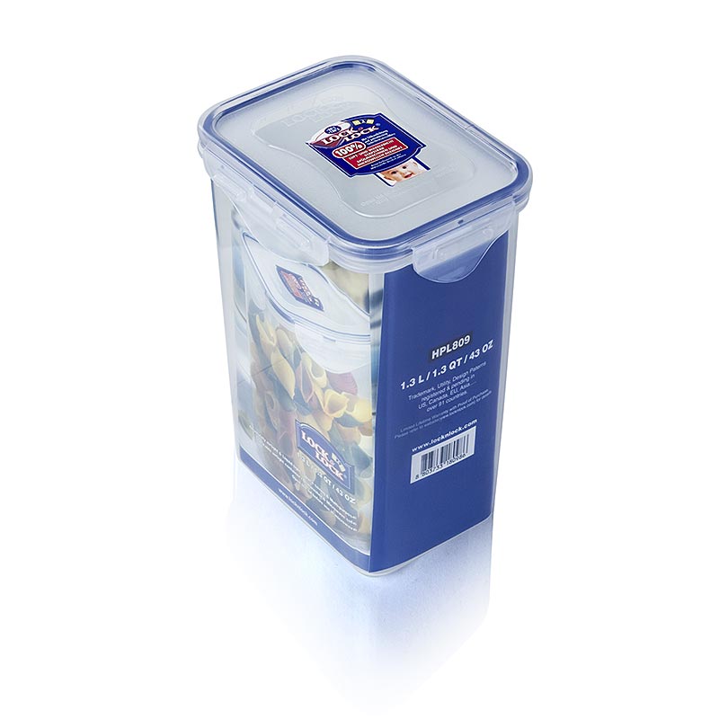 Friskhedskasse Lock & Lock, 1,3 liter, rektangulær 137x104x185mm, 1 stk.