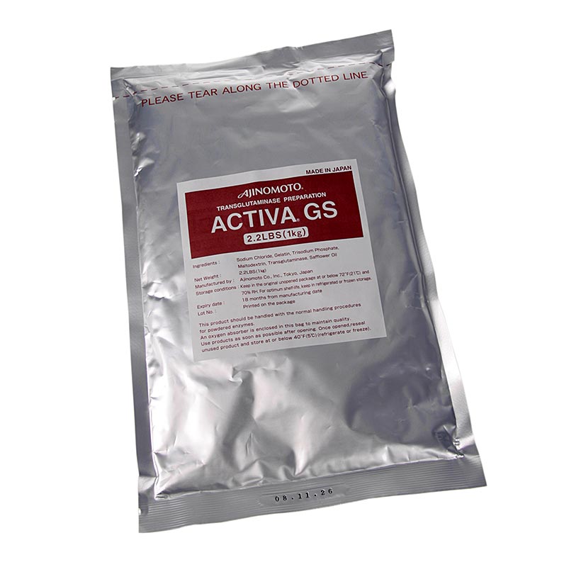 Activa Transglutaminase GS (SB), til fisk - ikke salg til slutbruger, 1 kg