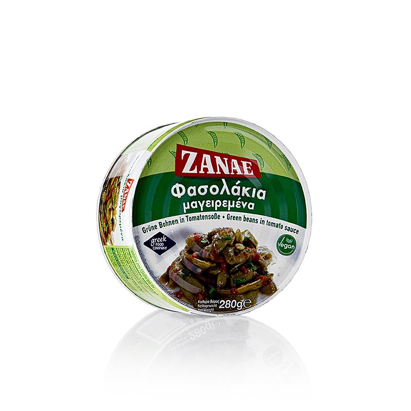 Grønne bønner - Fasolakia i tomatsauce, Zanae, 280 g