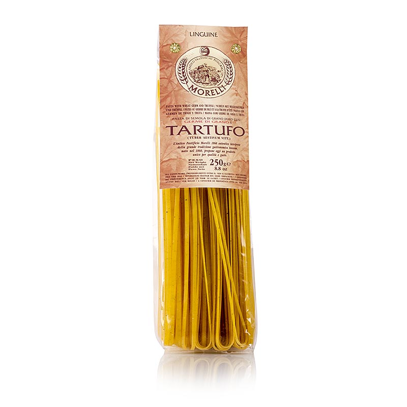 Morelli 1860 Linguine, med sommertrøffel & hvedekim, 250 g