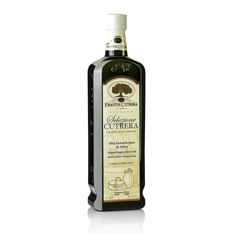 Ekstra jomfru olivenolie, Frantoi Cutrera "Selezione Cutrera", intensiv, 750 ml