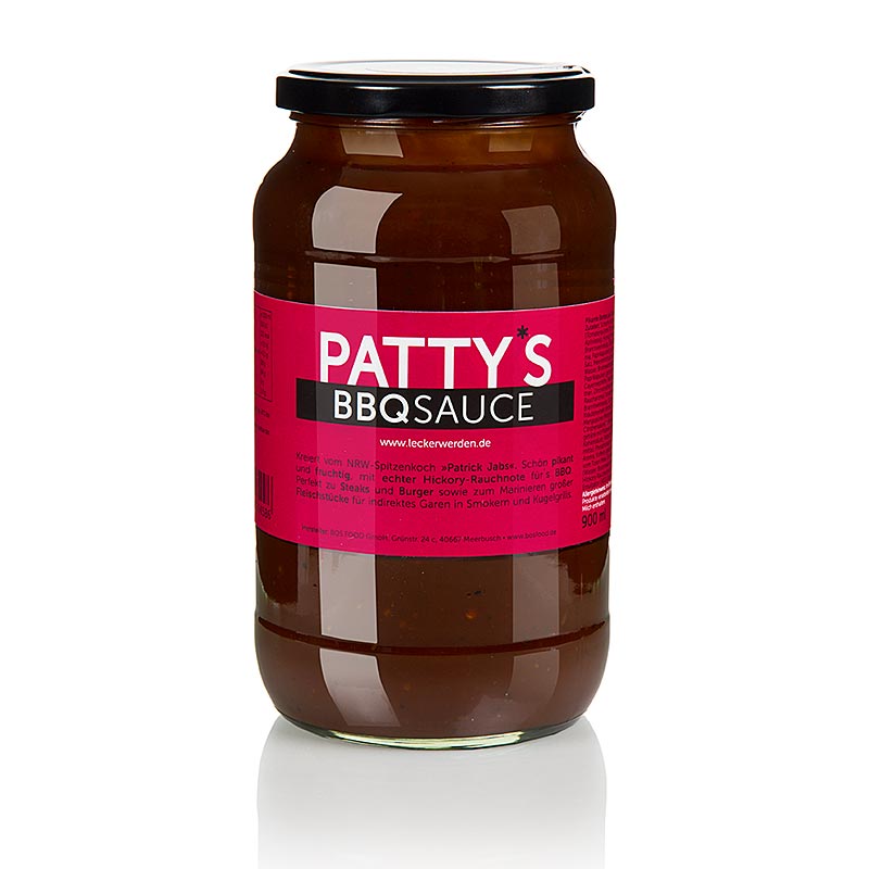 Patty's BBQ Sauce, skabt af Patrick Jabs, 900 ml