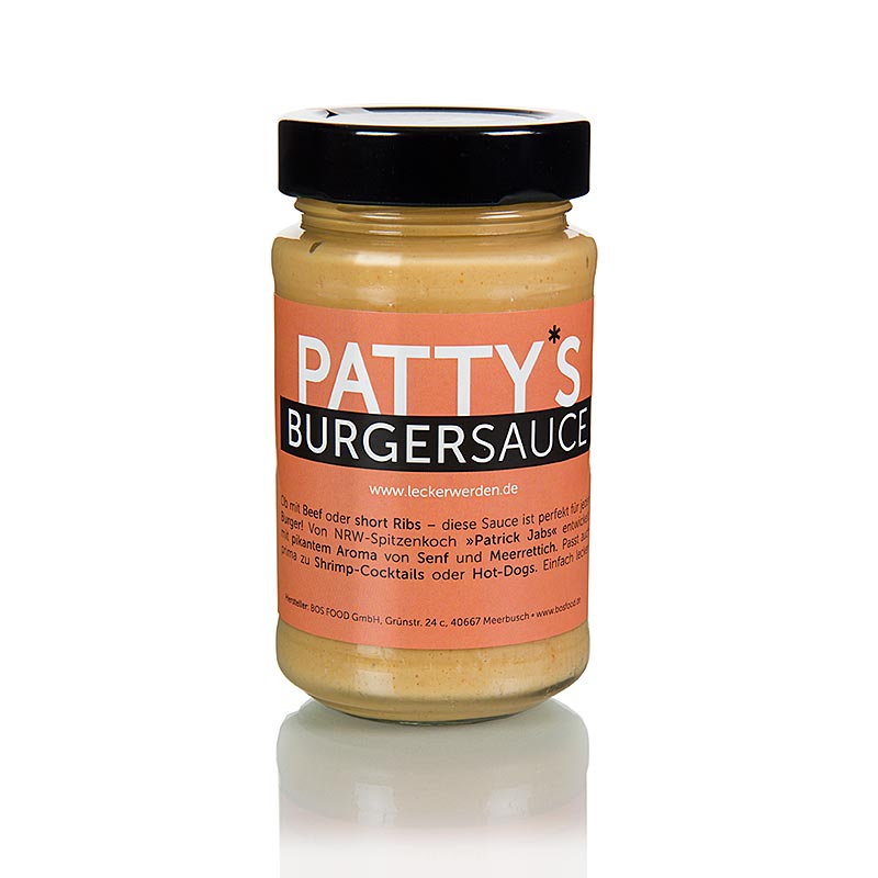 Patty's burgersauce, skabt af Patrick Jabs, 225 ml