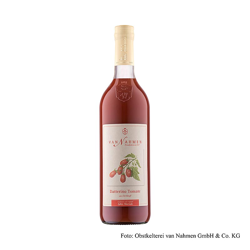 van Nahmen - Datterino tomatjuice, 100% direkte juice, 750 ml