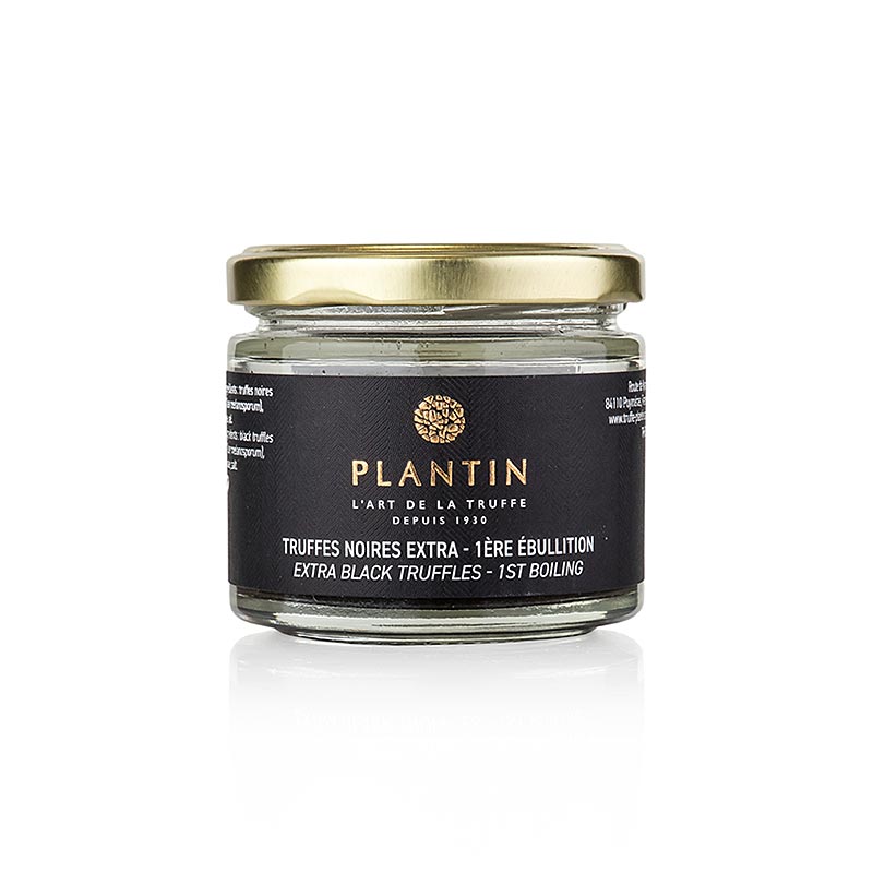 Winter edel trøffel extra (Tuber Melanosporum), hel trøffel, rund, Plantin, 50 g