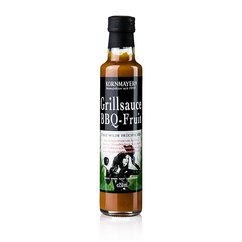 Kornmayer - BBQ - Barbecue-sauce med frugt, 250 ml