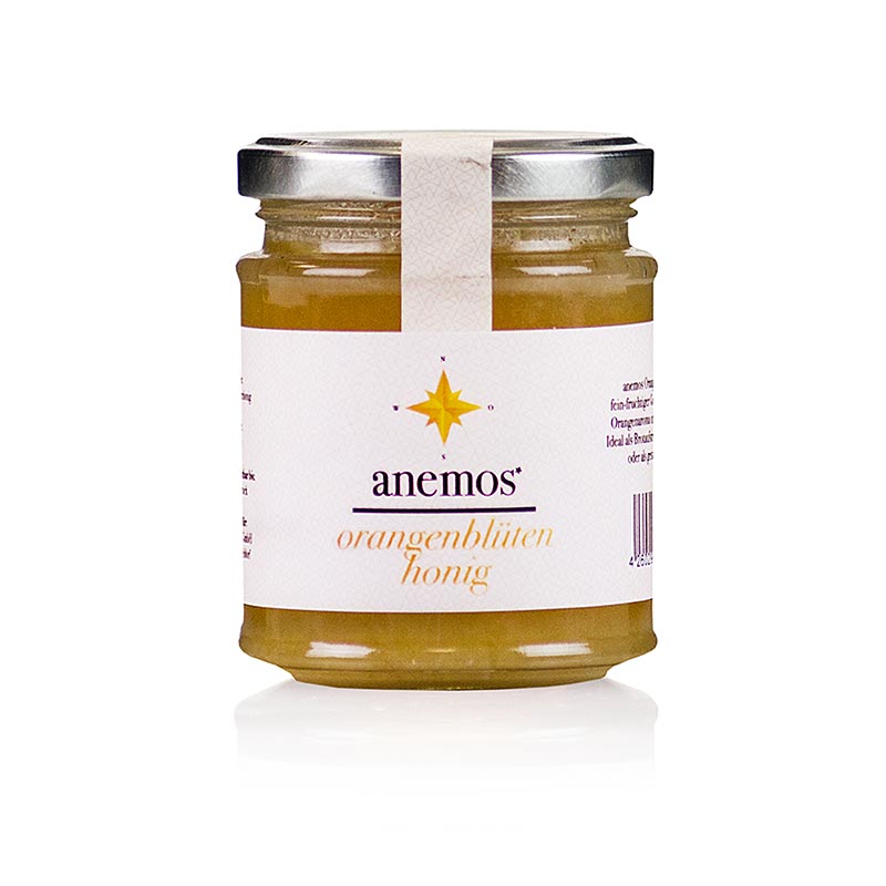 Honning af appelsinblomst, ANEMOS, 270 g