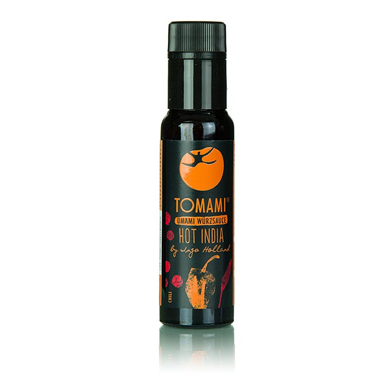 Tomami ® Umami-kryddersauce - "Hot India" af Ingo Holland, 90 ml
