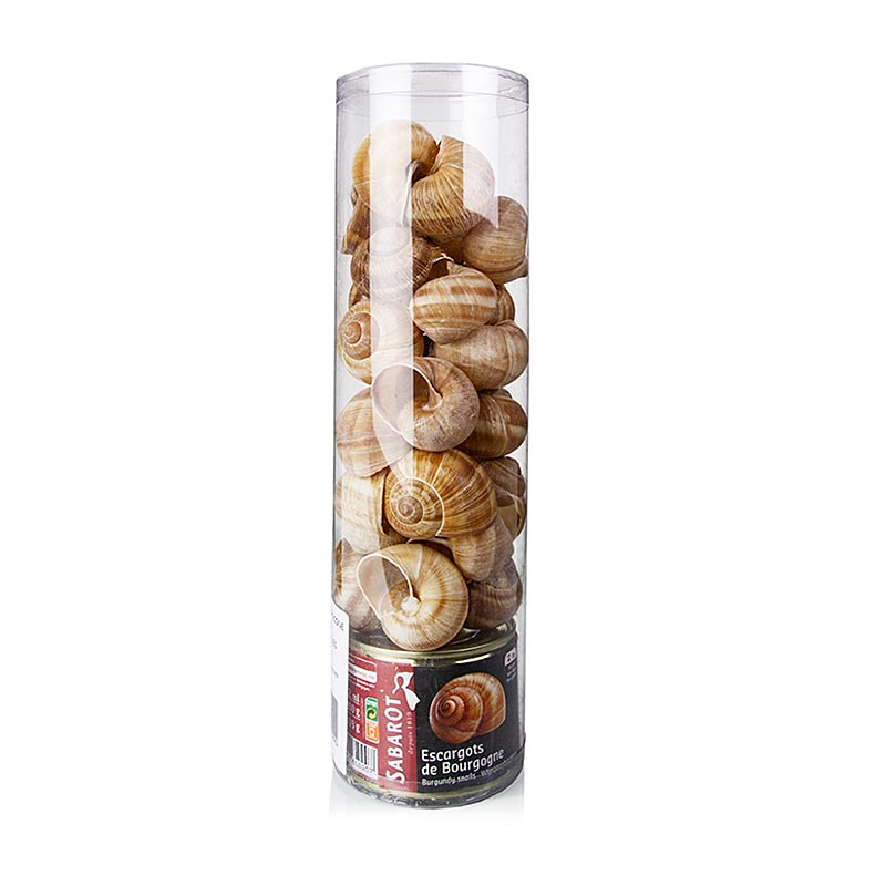 Sneglesæt - Helix Pomatia, 24 stk + 24 sneglehuse, 200 g, 24 stk.