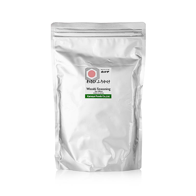 Furikake - krydderi til ris, med wasabi-smag, nori, sesam, 500 g