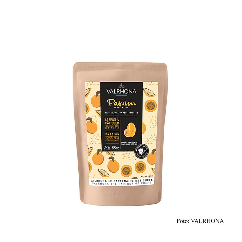 Valrhona Inspiration Passion Fruit - Specialitet med kakaosmør, 250 g
