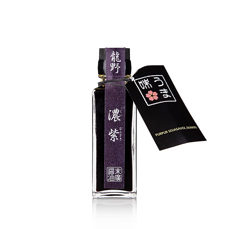 Sojasauce - Shoyu (Murasaki / Lilla), mørk (Sandanshikomi), Suehiro, 100 ml