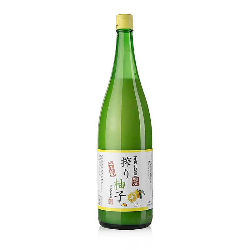 Yuzu-juice, 100 % citrusfrugtjuice, 1,8 l