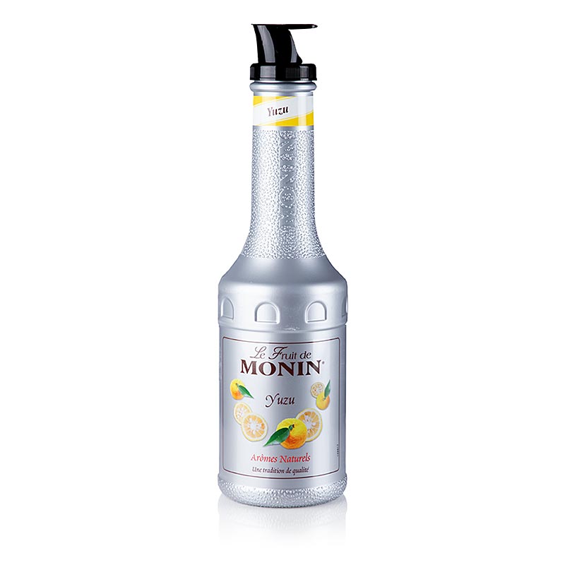 Monin frugtpuréblanding yuzu flaske med tud, 1 liter