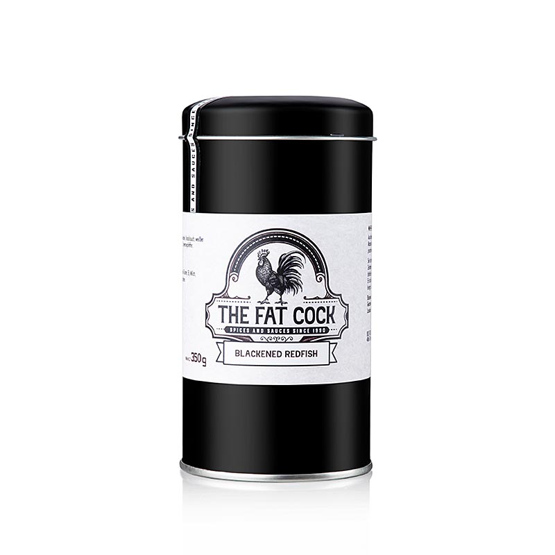 The Fat Cock - Blackened Redfish, fiskekrydderiblanding, 350 g