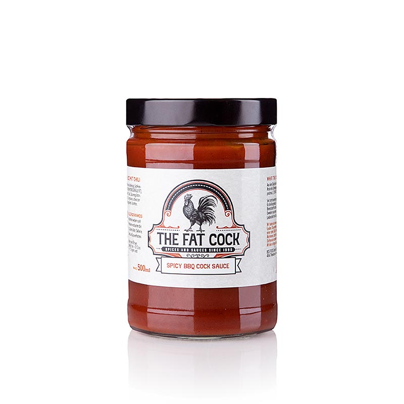 The Fat Cock - "Spicy BBQ Cock Sauce", 500 ml