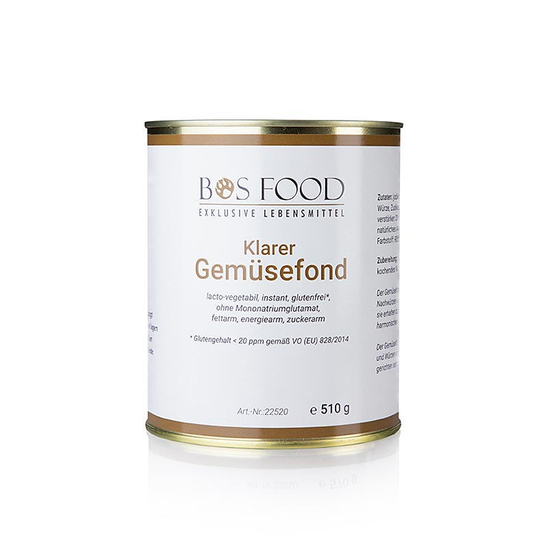 Grøntsagsbouillon, instantpulver uden tilsat glutamat, til 28 liter, 510 g