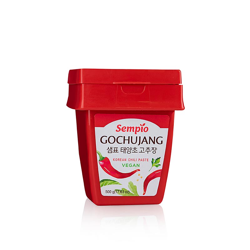 Gochujang - Chilipasta, stærk, vegansk, Sempio Korea, 500 g