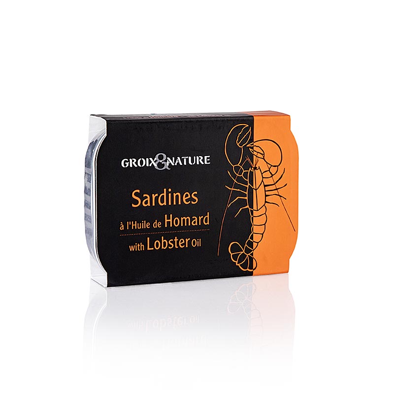 Sardiner i hummerolie, Groix & Nature, 115 g