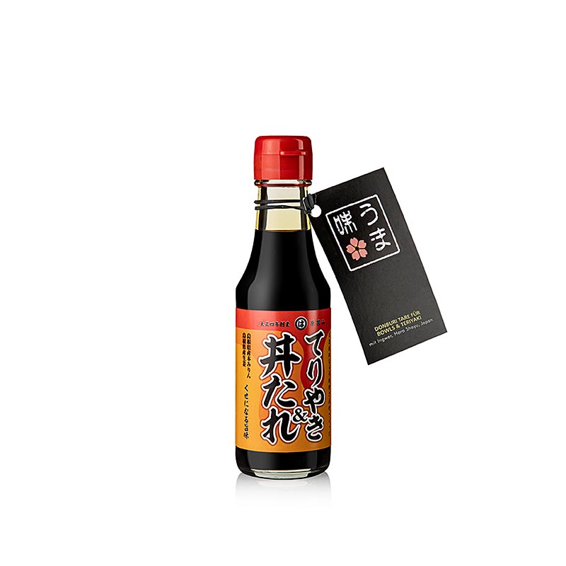 Unagi ål tare & teriyaki sauce, med ingefær, Hara Shoyu, Japan, 150 ml