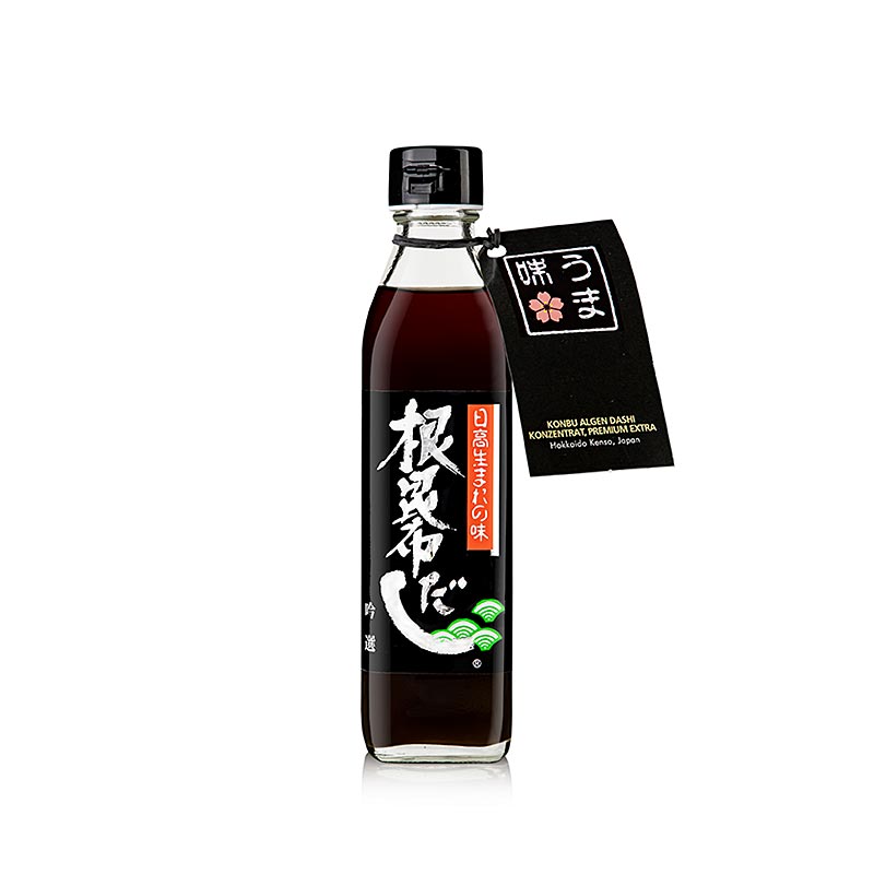 Konbu tang-dashi-koncentrat, Premium EXTRA, Hokkaido Kenso, Japan, 300 ml