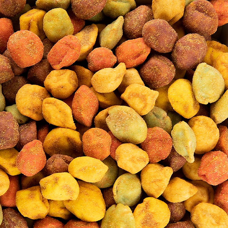 Peanuts Fire Mix (Chilli / Chilli-Lemon / Szechuan / Wasabi / Kimchi) bar snack, 1 kg