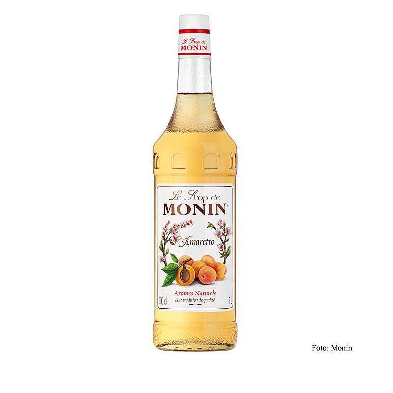 Monin Amaretto-sirup, 1 liter