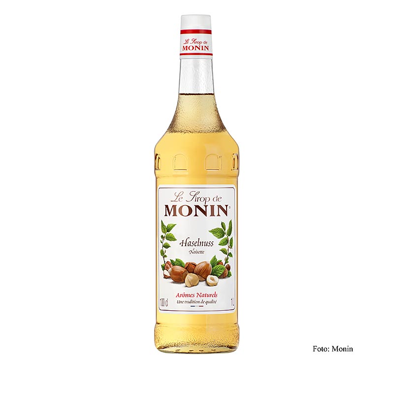 Monin Hasselnøddesirup 1:8, 1 liter