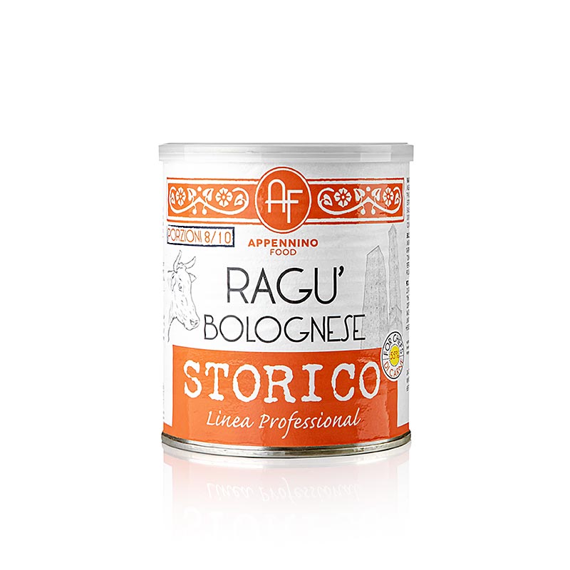Ragù storico alla bolognese - historisk bolognesesauce, Appennino Food, 800 g