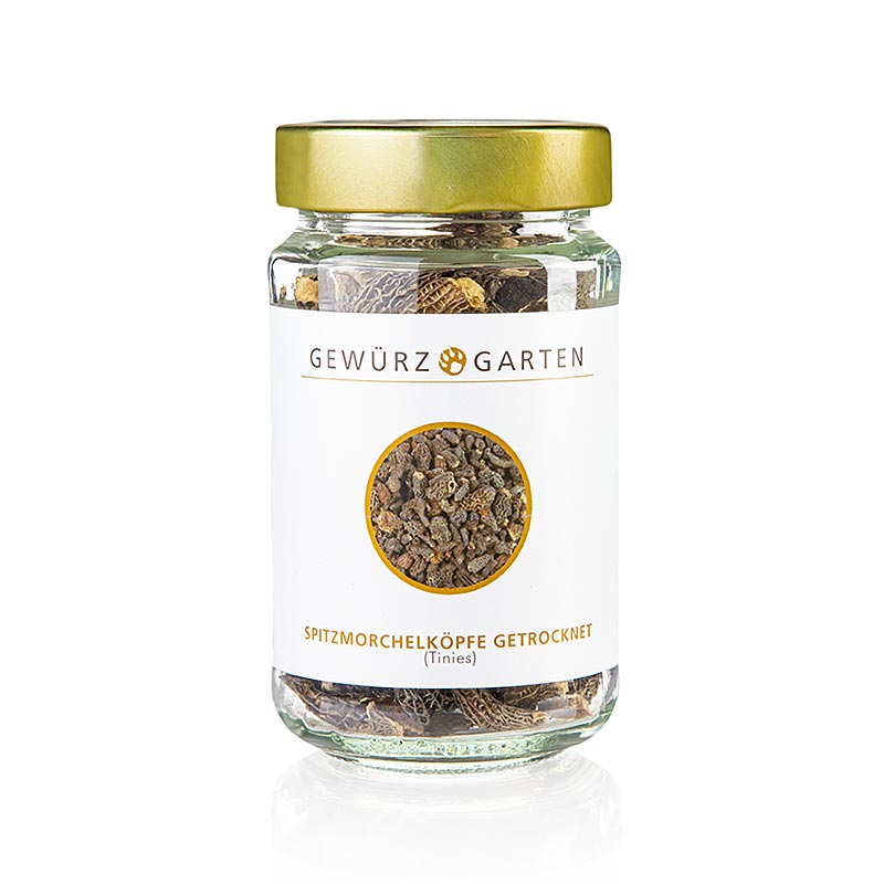 Spice Garden Spidse morkelhoveder, Tinies, tørrede, 30 g