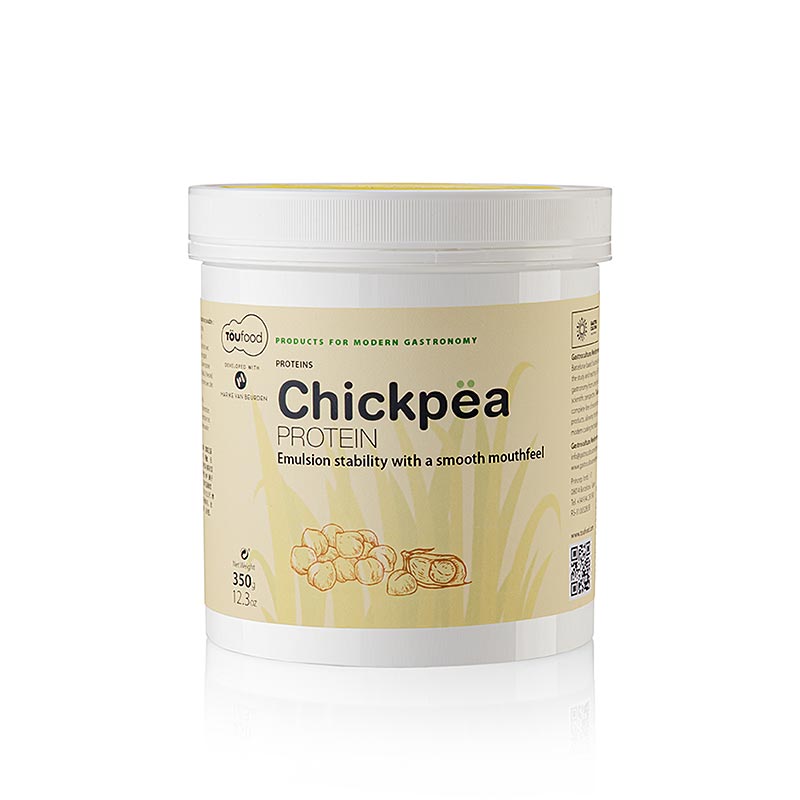 CHICKPEA PROTEIN, kikærteprotein, 350 g, TÖUFOOD, 350 g