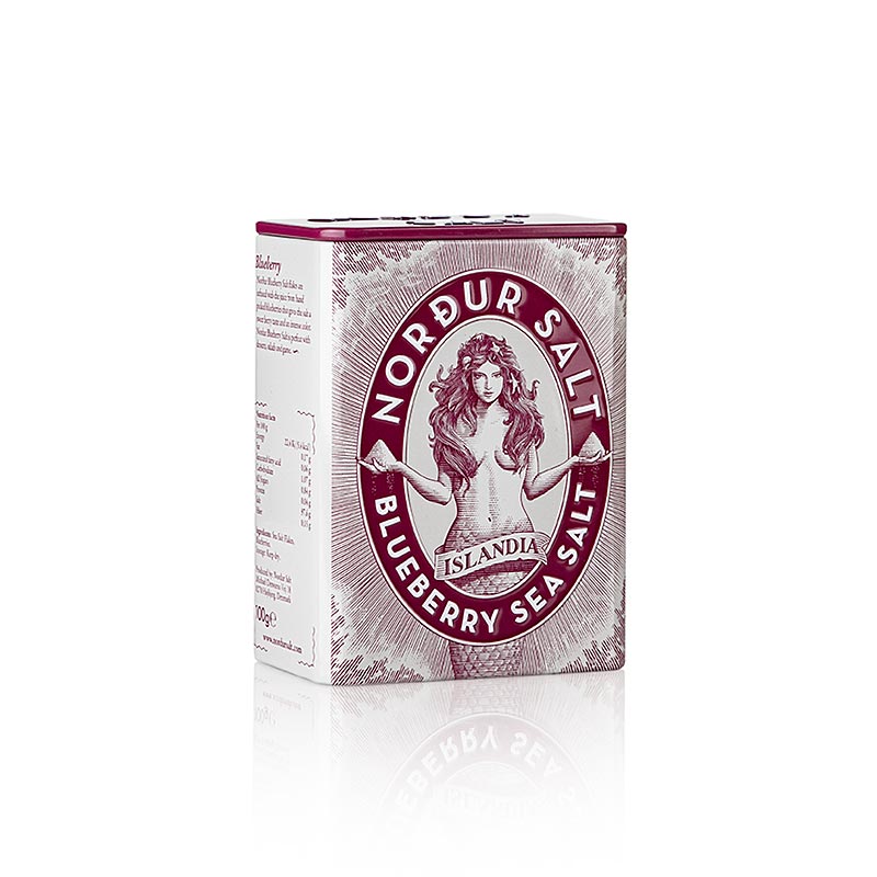 NORDUR islandske saltflager, med blåbær, 100 g