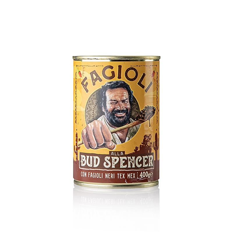 Fagioli alla Bud SpencerTex Mex, sorte bønner i stærk tomatsauce, 400 g