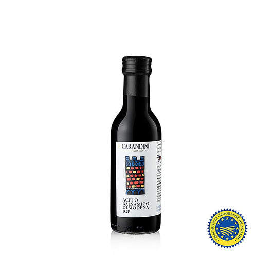 Carandini Aceto Balsamico Modena BGB, 6 måneder, "Classico" (farverigt slot, tidligere Ducale), 250 ml