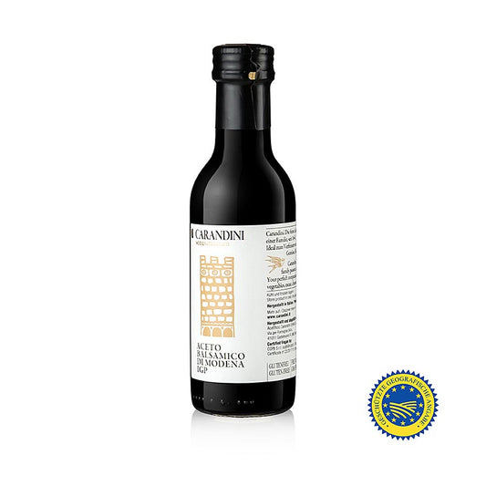 Carandini Aceto Balsamico di Modena BGB, 2 år, "Riserva Speciale" (Imperiale), 250 ml