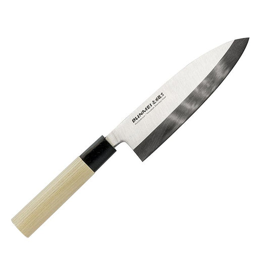 Global Bunmei 1801-165 Deba-kniv, Honoki-træhåndtag, 16,5 cm, 1 stk.