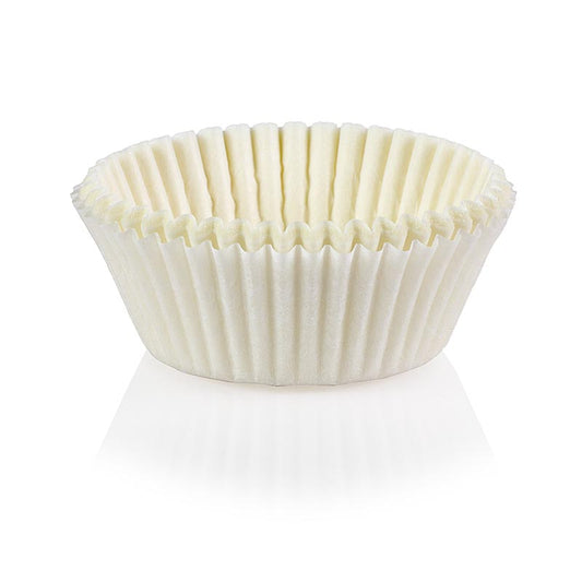 Papirkapsler, hvide, ø 35/52 mm, 20 mm høje, 1.000 stk.