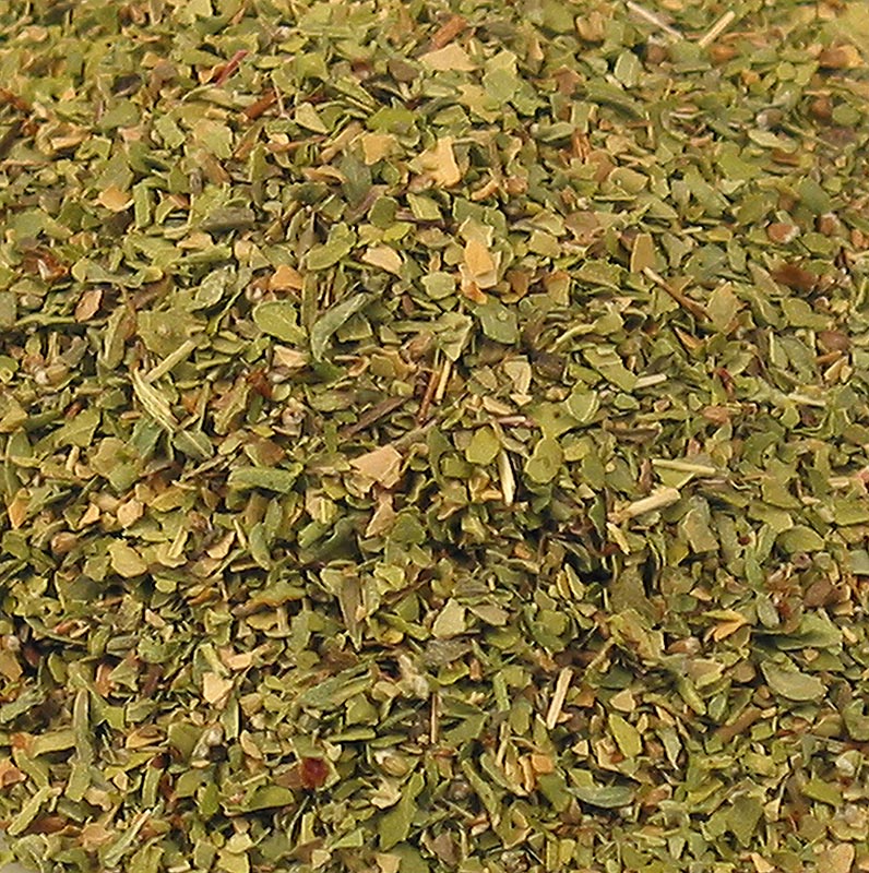 Oregano, tørret, gnedet, 1 kg