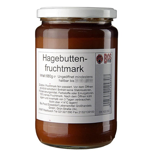 Puree/puré - hyben, fint filtreret, 680 g