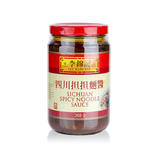 Sichuan nudelsauce, krydret, Lee Kum Kee, 368 g