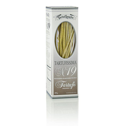 Trøffelpasta, tagliatelle, med 7% sommertrøffel, No.19, Tartuflanghe, 250 g