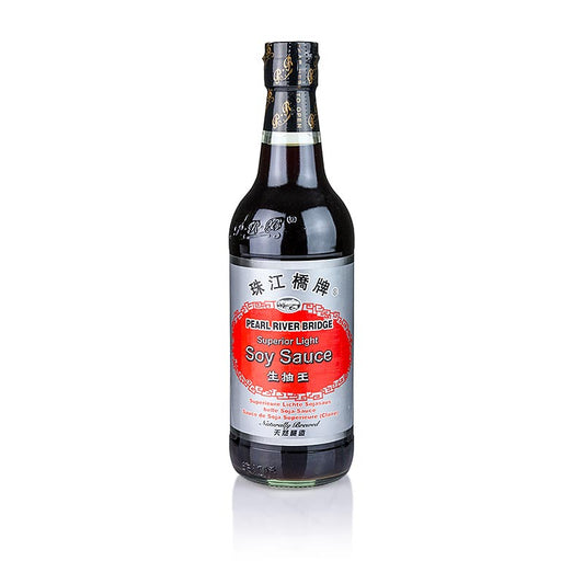 Sojasauce - Shoyu, Pearl River Bridge, lys, Kina, 500 ml