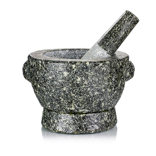 Stenmørtel, ø 16,5 cm udvendig, ø 12 cm indvendig, 11 cm høj, ca. 4 kg, 1 stk.