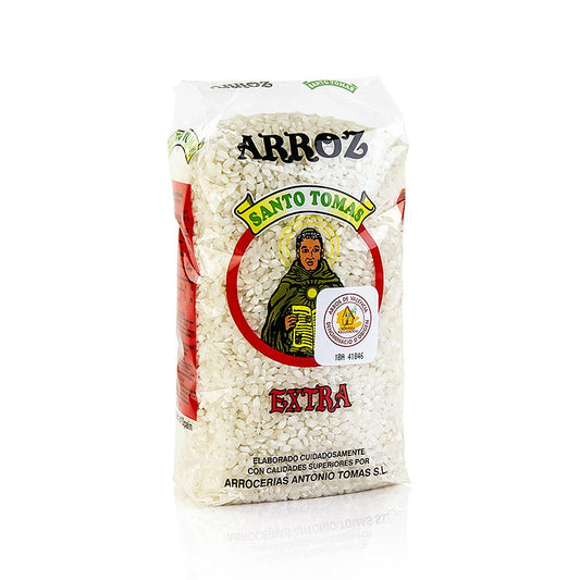 Arroz Extra, rundkornede ris, til paella eller risengrød, Spanien, 1 kg