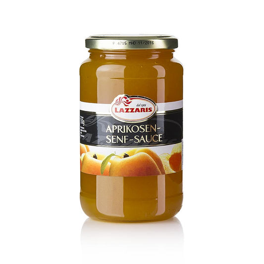 Lazzaris - Abrikos- og sennepssauce, Ticino-stil, 750 g